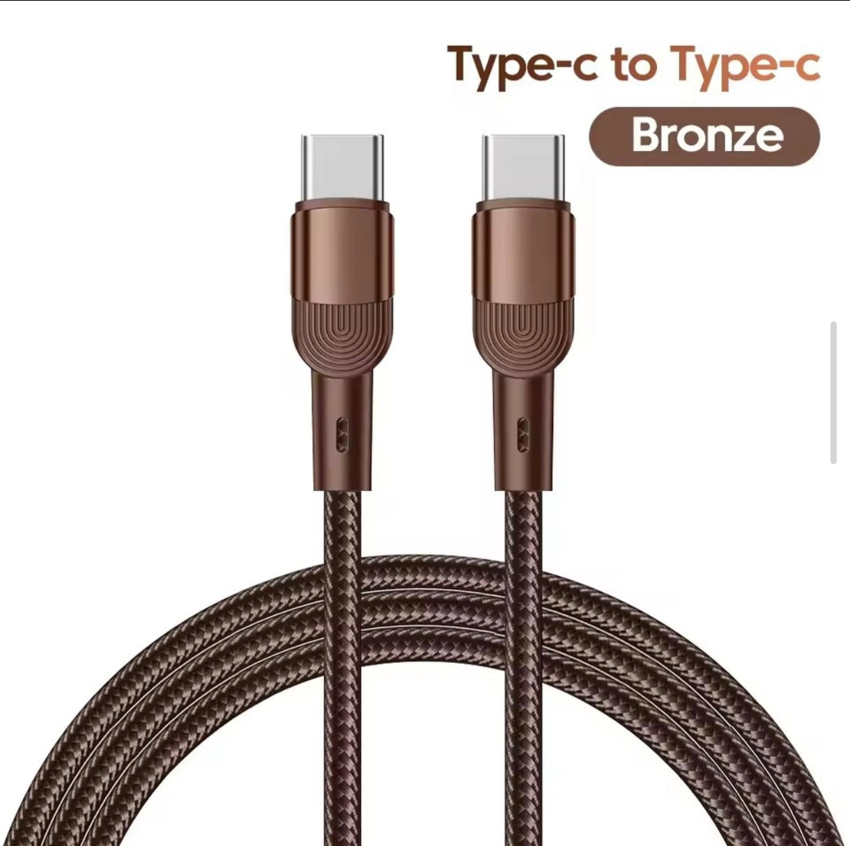 NNBILI NEW 100W USB to Type C Fast Charging Cable for iPhone 15 16 Series Huawei Honor OPPO Samsung Cellphone Nylon Data Cable