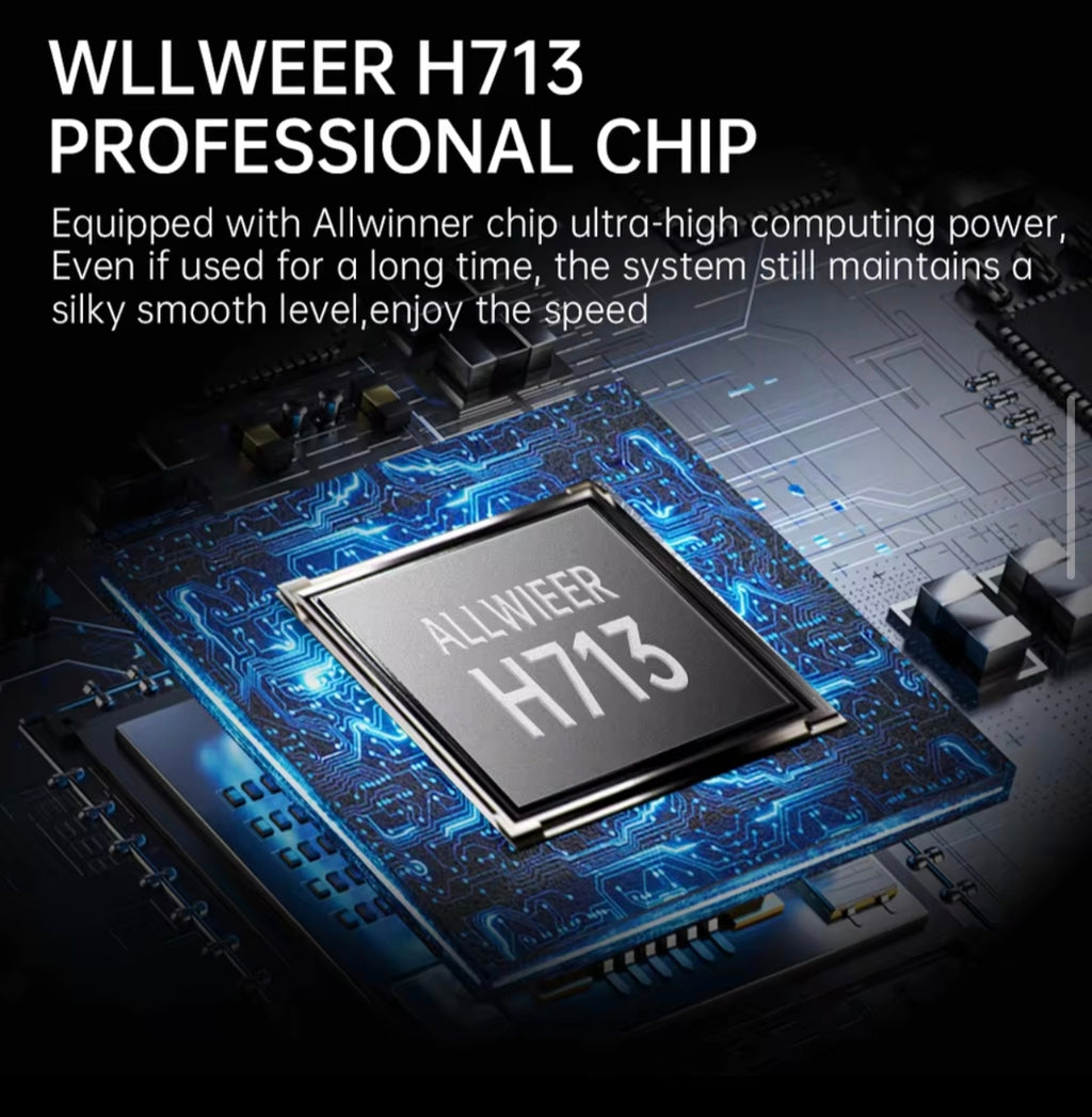 HONGTOP S40 Android 11 Mini Projector Support 4K 1080P 2.4G/5GWIFI BT5.0 Projector 1280*72OP Home Cinema Portable Projector