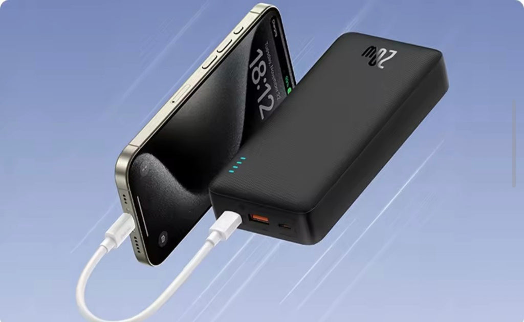 BASEUS POWER BANK WITH FAST CHARGING 20000MAH 20W 10000MAH USB-C USB-A WITH CABLE