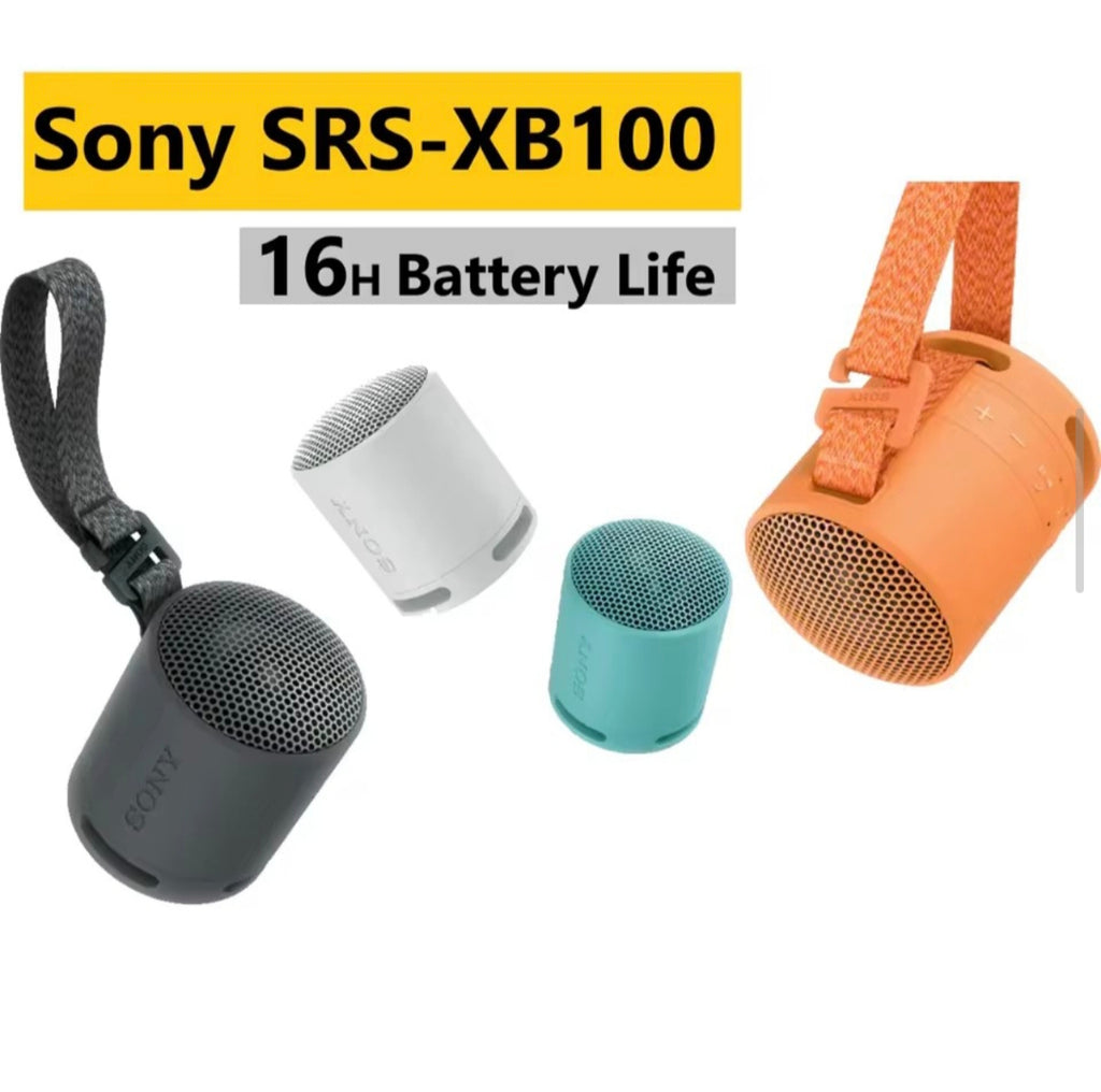 Sony SRS-XB100 Wireless Bluetooth Speaker – Powerful Bass in a Compact Design