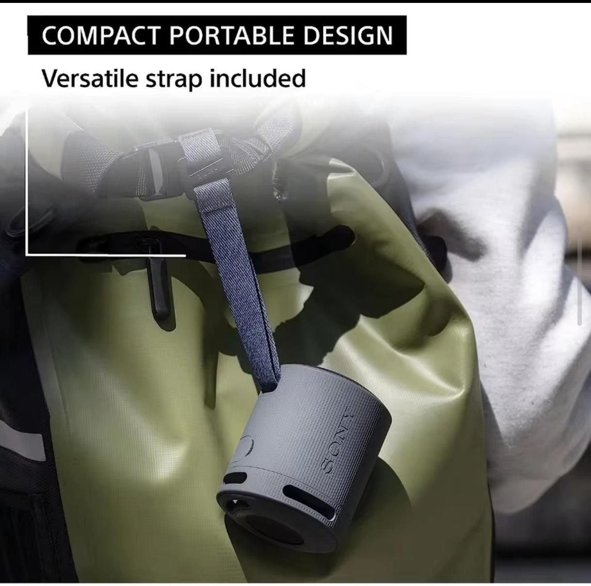 Sony SRS-XB100 Wireless Bluetooth Speaker – Powerful Bass in a Compact Design