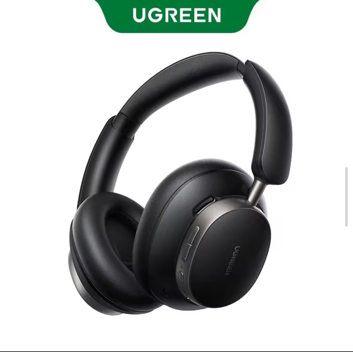 UGREEN Studio Pro 48dB ANC Wireless
Headphones Over Ear Bluetooth Earphones Active Noise
Cancellation Hi-Res LDAC 120h Playtime